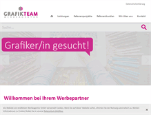 Tablet Screenshot of grafikteam.de